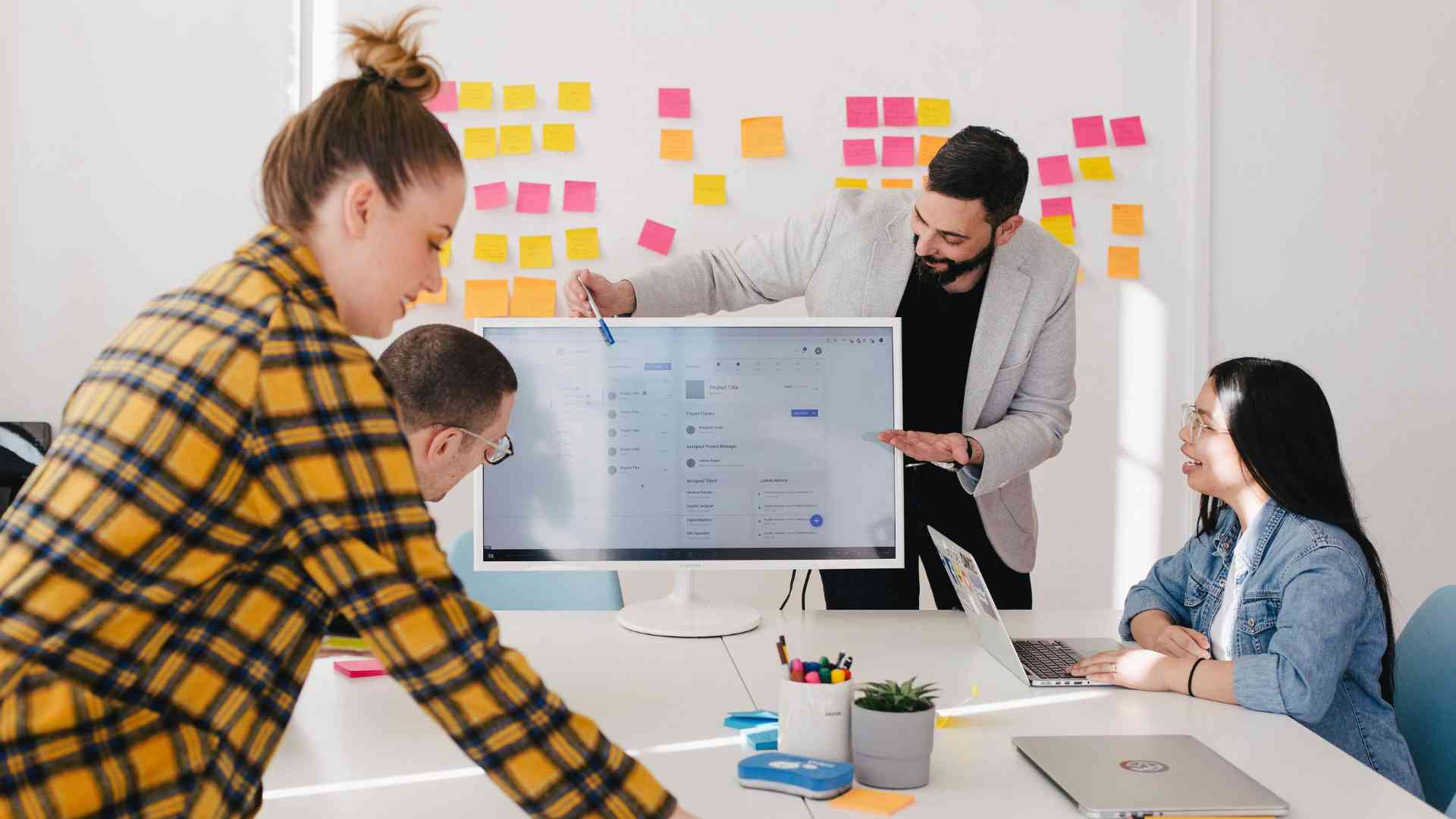 A team meeting with the virtual assistant to encourage team collaboration, foster trust between members, and provide healthy communication and feedback.