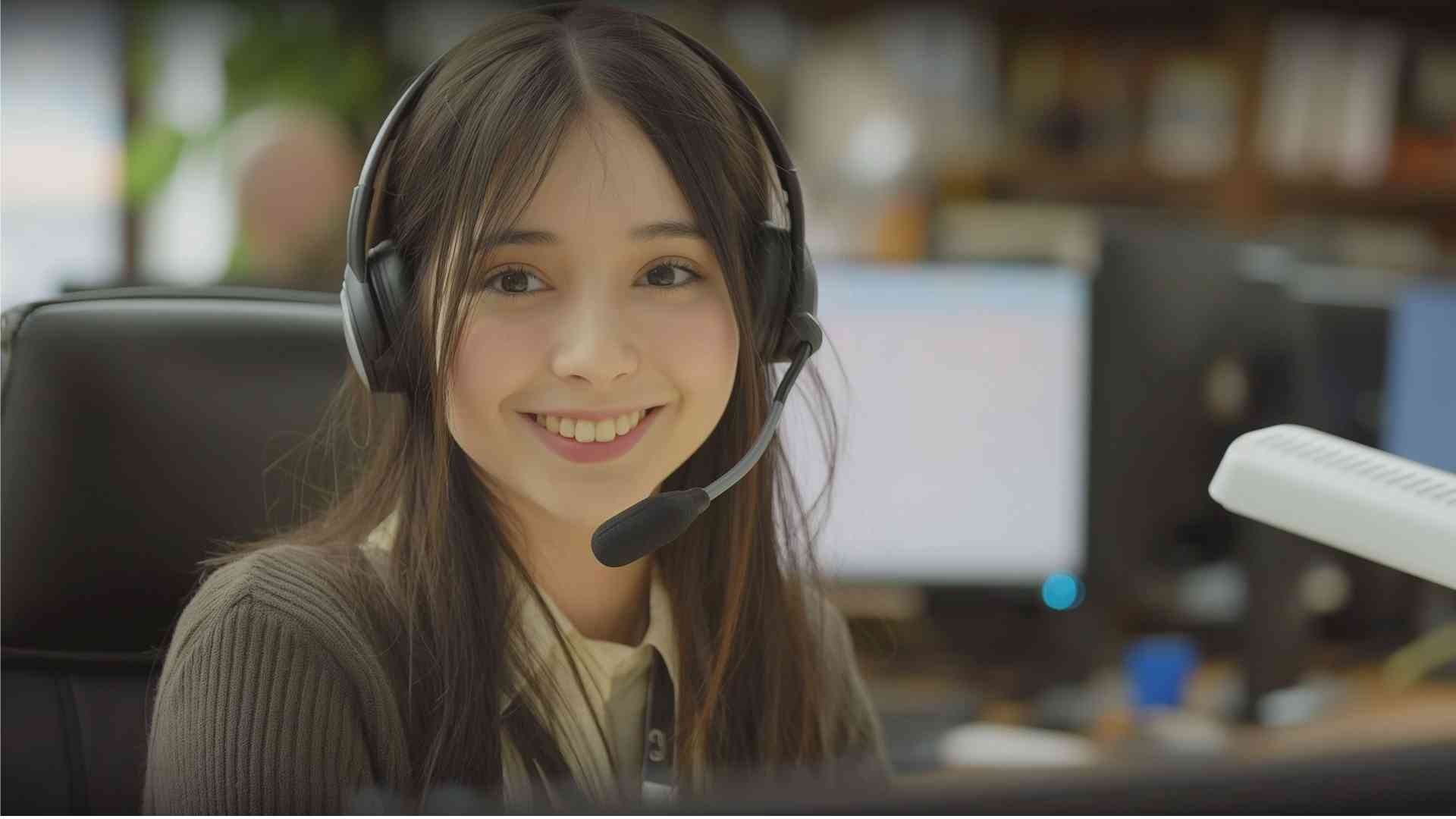 The virtual assistant being excited to work since she has full understanding of what is expected from her. 