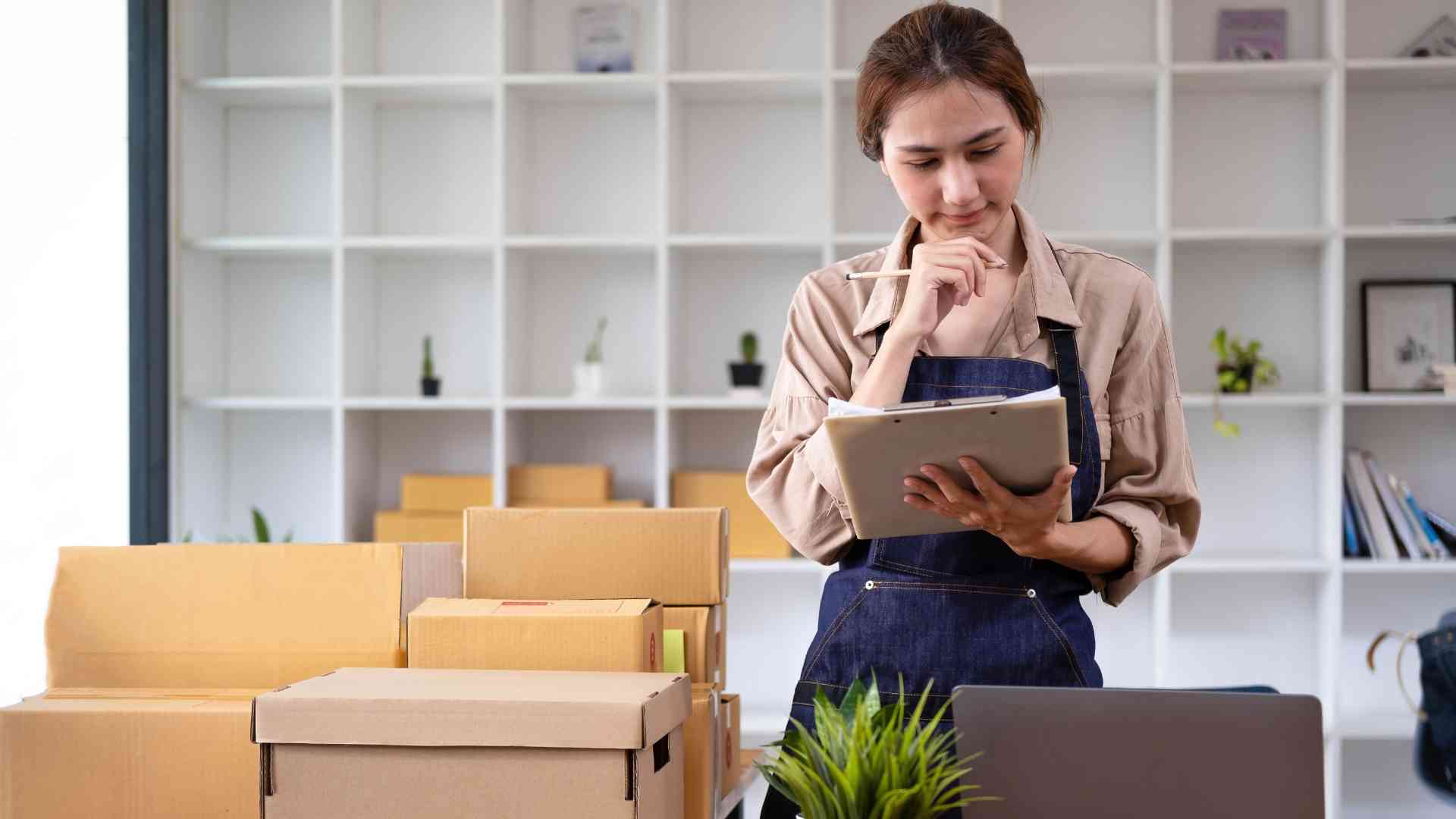 business owner doing every business processes.
