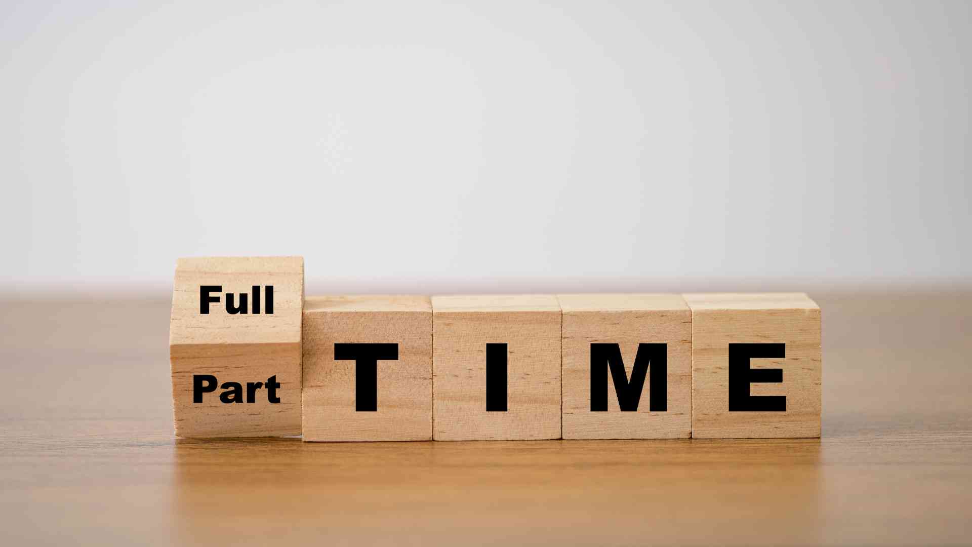 part time or full time cube